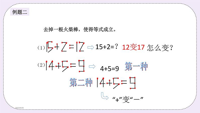 奥数二年级下册秋季课程 第2讲《趣味火柴棒》课件第6页