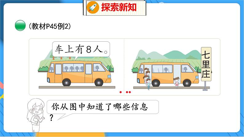 第3单元 12 乘车 北师数学1年级上【教学课件】第8页