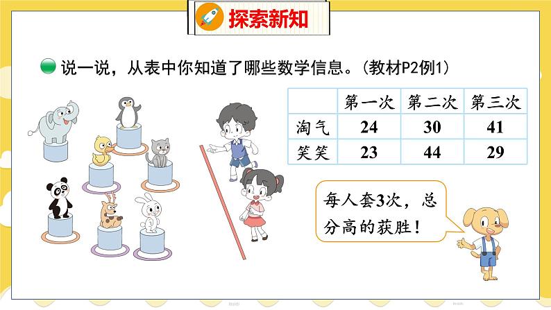 第1单元 1 谁的得分高 北师数学2年级上【教学课件】第6页