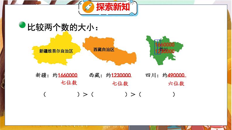 第一单元 第四课时 国土面积 北师数学4年级上【教学课件】06