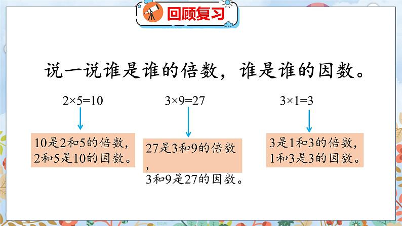 第3单元 4 找因数 北师数学5年级上【教学课件】03