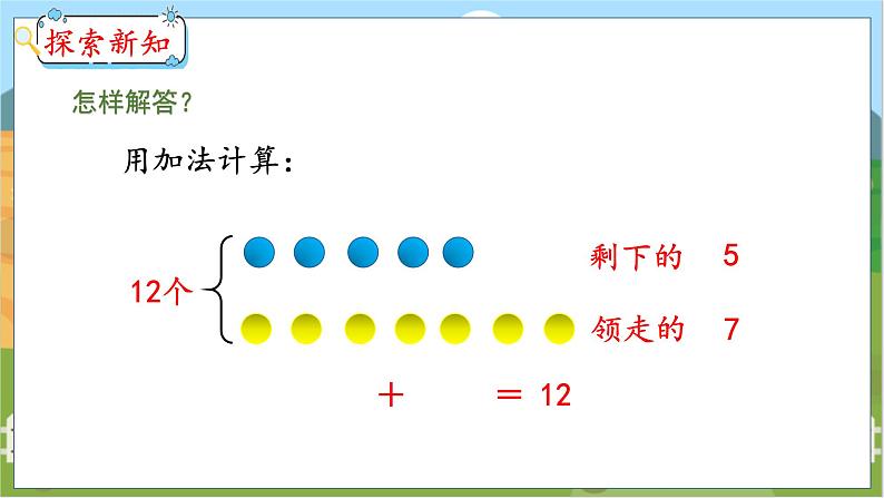 8.6 解决问题(2) 人教数学一年级上册【教学课件】06