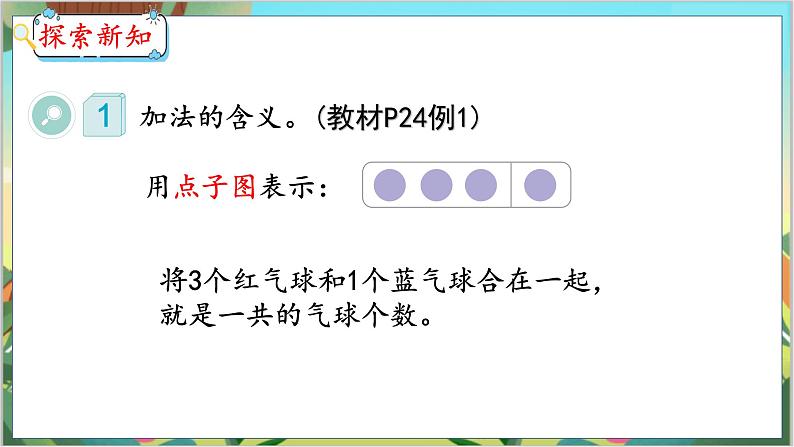3.5 认识加法 人教数学一年级上册【教学课件】第5页