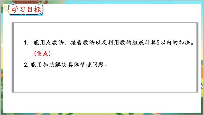 3.6 5以内数的加法计算 人教数学一年级上册【教学课件】第2页