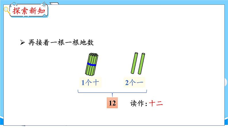 6.1 11~20各数的认识(1) 人教数学一年级上册【教学课件】第6页