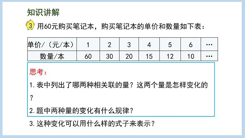 6.3 反比例的意义(课件)苏教版六年级下册数学第6页