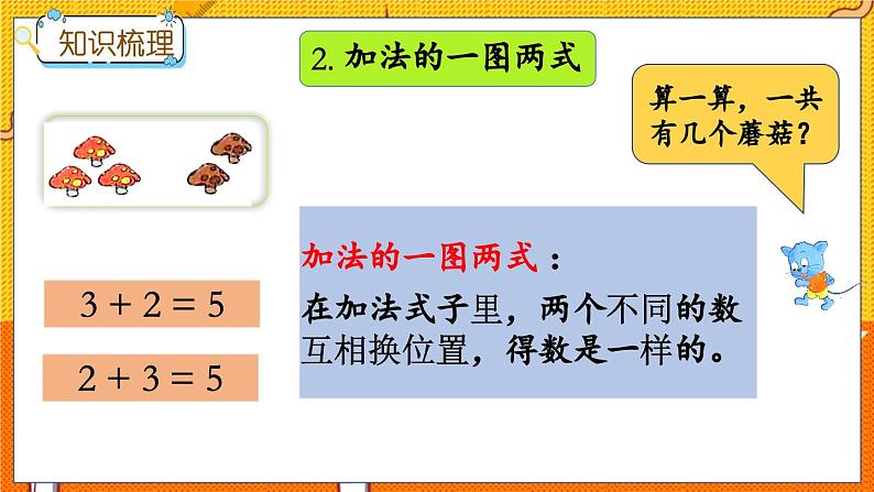 冀教版数学一上 5.9 整理与复习(一) 课件+教案+练习04