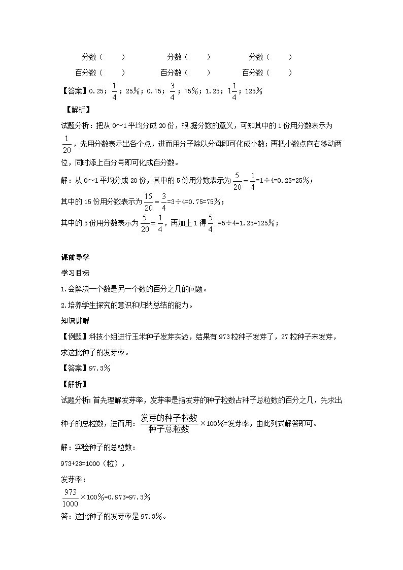 人教版六年级数学上册【精品】第6单元第3课时 求百分率的应用题(同步讲练测)1第3页