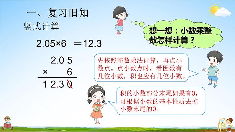 人教版数学五年级上册《1-3 小数乘小数(1)》课堂教学课件PPT公开课02