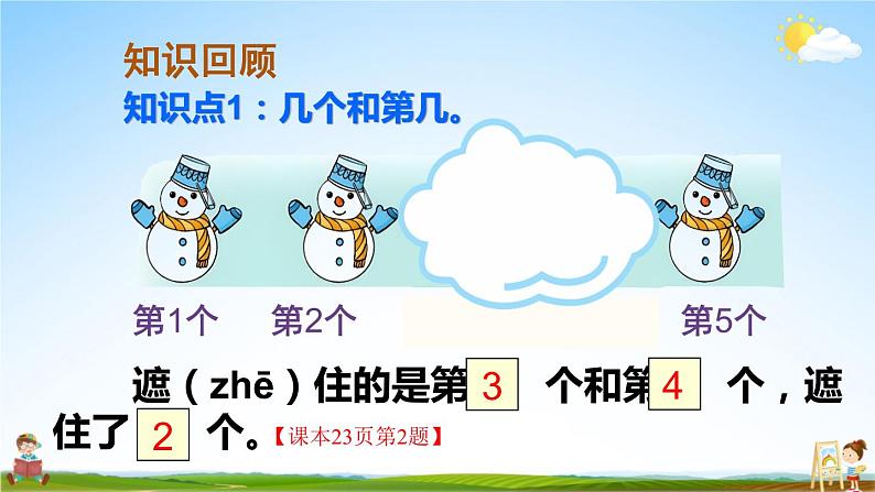 人教版数学一年级上册《3 练习课(第3-4课时)》课堂教学课件PPT公开课第2页