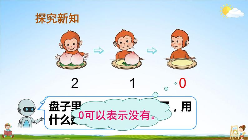人教版数学一年级上册《3 第7课时 0》课堂教学课件PPT公开课第5页