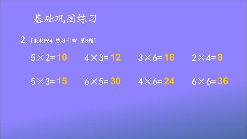 人教版二年级数学上册《4-2 练习课(第6课时)》课堂教学课件PPT公开课第3页