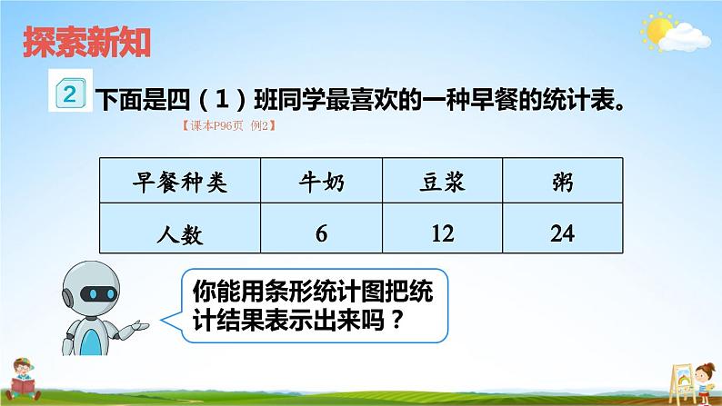 人教版四年级数学上册《7 第2课时 条形统计图(2)》课堂教学课件PPT公开课第5页