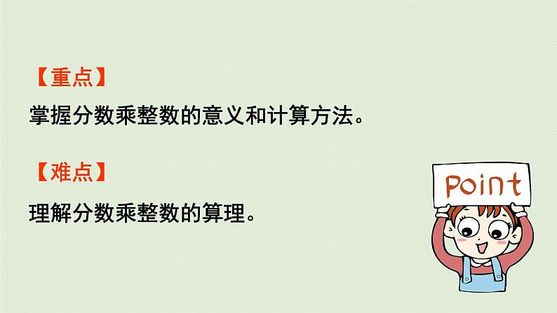 六年级上册分数乘整数课件PPT第3页
