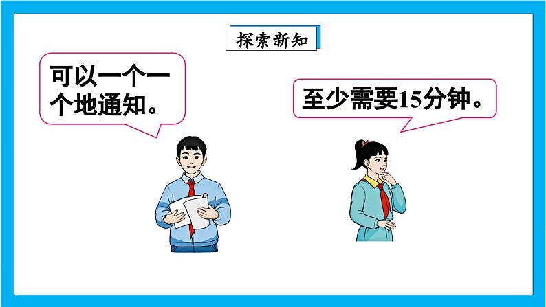 【核心素养】人教版小学数学五年级下册 6.8 怎样通知最快 课件第5页