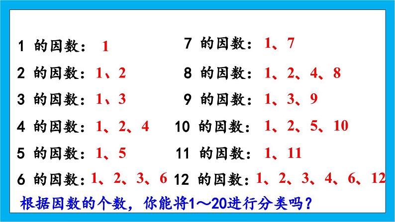 【核心素养】人教版小学数学五年级下册 《质数和合数》课件第4页