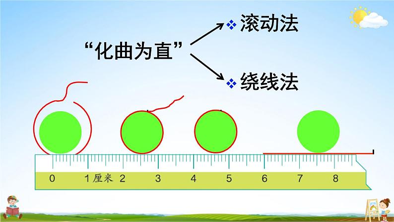 北师大版六年级数学上册《一 圆 第5课时 圆的周长(1)》课堂教学课件PPT公开课第5页
