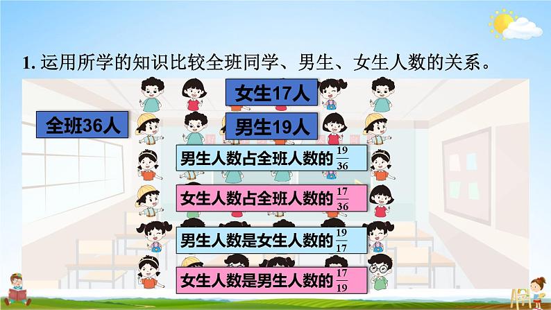 北师大版数学六年级上册《总复习 第1课时 数与代数(1)》课堂教学课件PPT公开课第5页