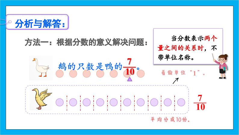 【核心素养】人教版小学数学五年级下册 4.4 分数与除法2 课件 教案(含教学反思)导学案08