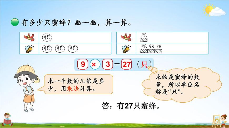 北師大版數(shù)學(xué)二年級(jí)上冊(cè)《七 分一分與除法 第8課時(shí) 花園》課堂教學(xué)課件PPT公開課第8頁