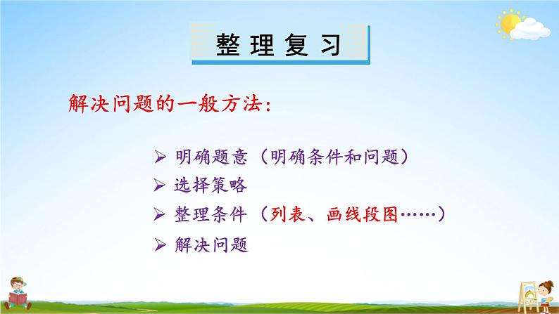 苏教版三年级数学上册《八 期末复习 第5课时 解决问题的策略》课堂教学课件PPT公开课第3页