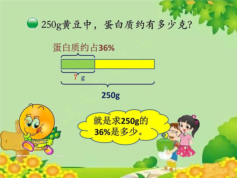 北师大版数学六年级上册 第4单元第3节 营养含量课件06