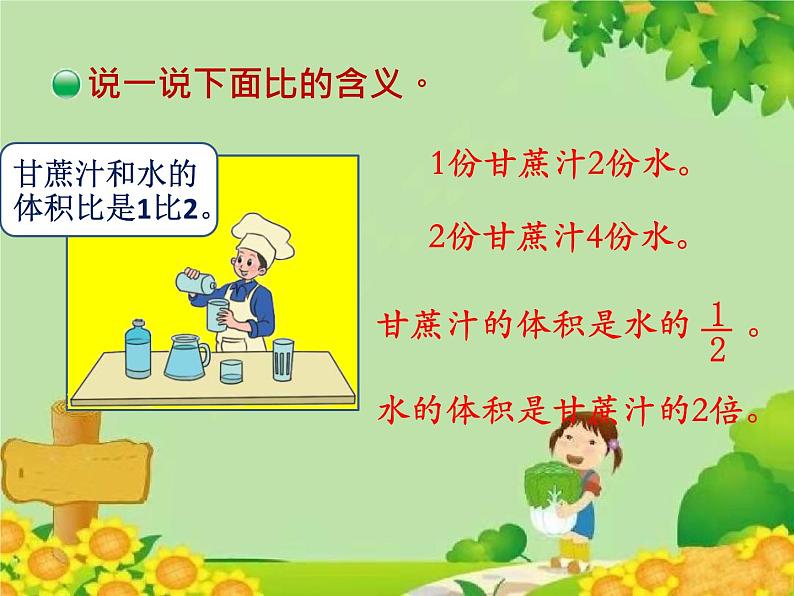 北师大版数学六年级上册 第6单元第1节第2课时 比在生活中的应用课件第6页