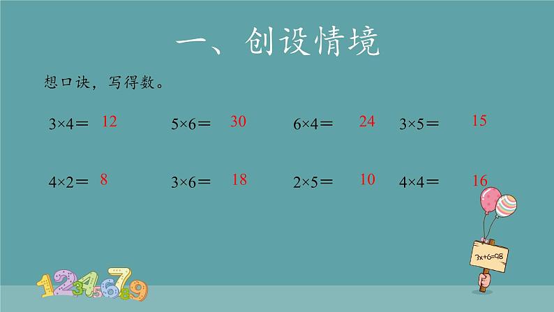 用2~6的乘法口诀求商 课件02