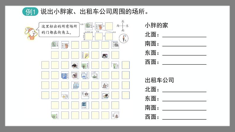 6.1《东南西北》(课件)-二年级下册数学沪教版02