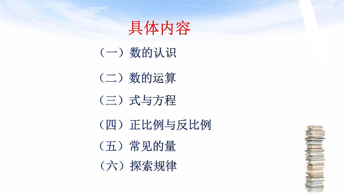 整理与复习——“数与代数”专题(课件)-六年级下册数学人教版第2页
