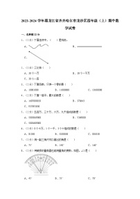 黑龙江省齐齐哈尔市龙沙区2023-2024学年四年级上学期期中数学试卷