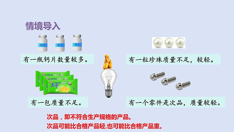 人教版五年级数学下册课件 第八单元 数学广角 第1课时 “找次品”问题的基本解决策略和方法第2页