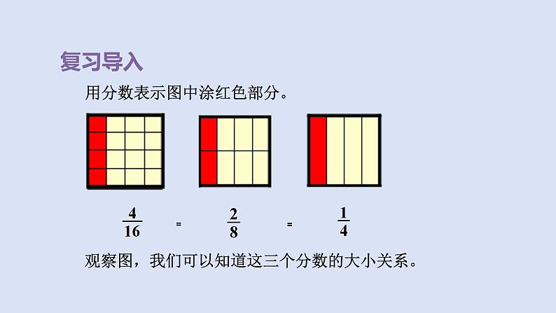 人教版五年级数学下册课件 第四单元 第9课时 约分第2页