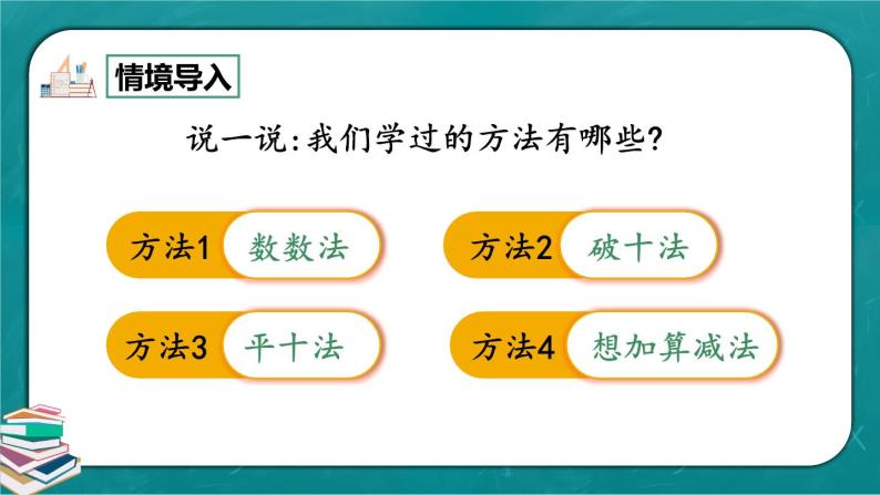 人教版数学一下2.6《十几减5、4、3、2》课件+教学设计+同步练习03