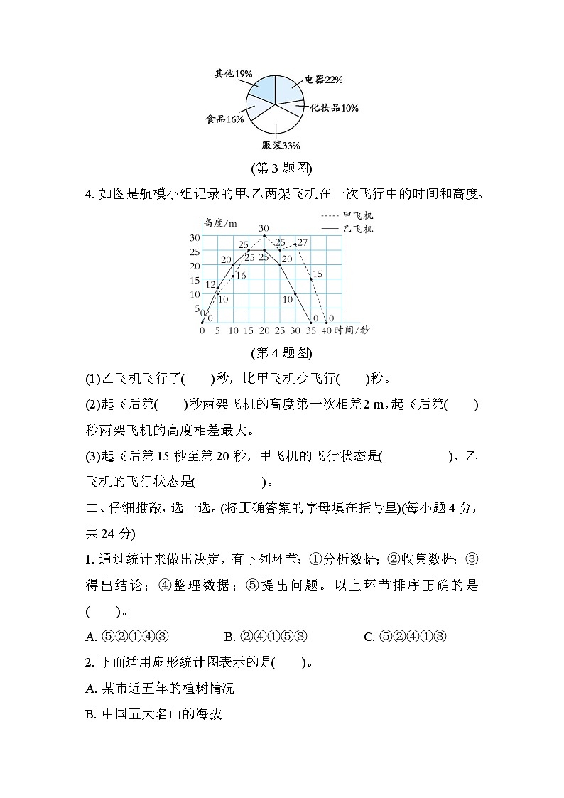 北师大版数学六上 第五单元(测评含答案)02