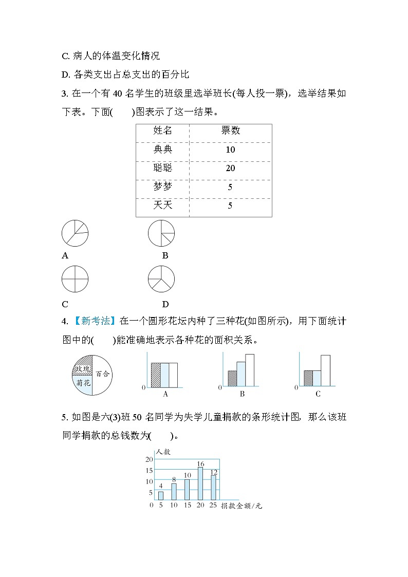 北师大版数学六上 第五单元(测评含答案)03