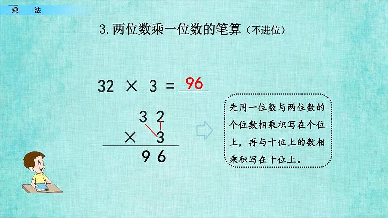西师大版数学三年级上册课件教学第九单元总复习9.2乘法第7页
