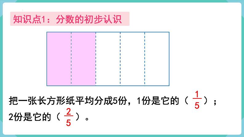 人教版三年级上册数学8.8《分数的初步认识整理和复习》(课件)第6页