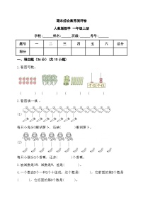 期末综合素养测评卷+（试题）-一年级上册数学人教版