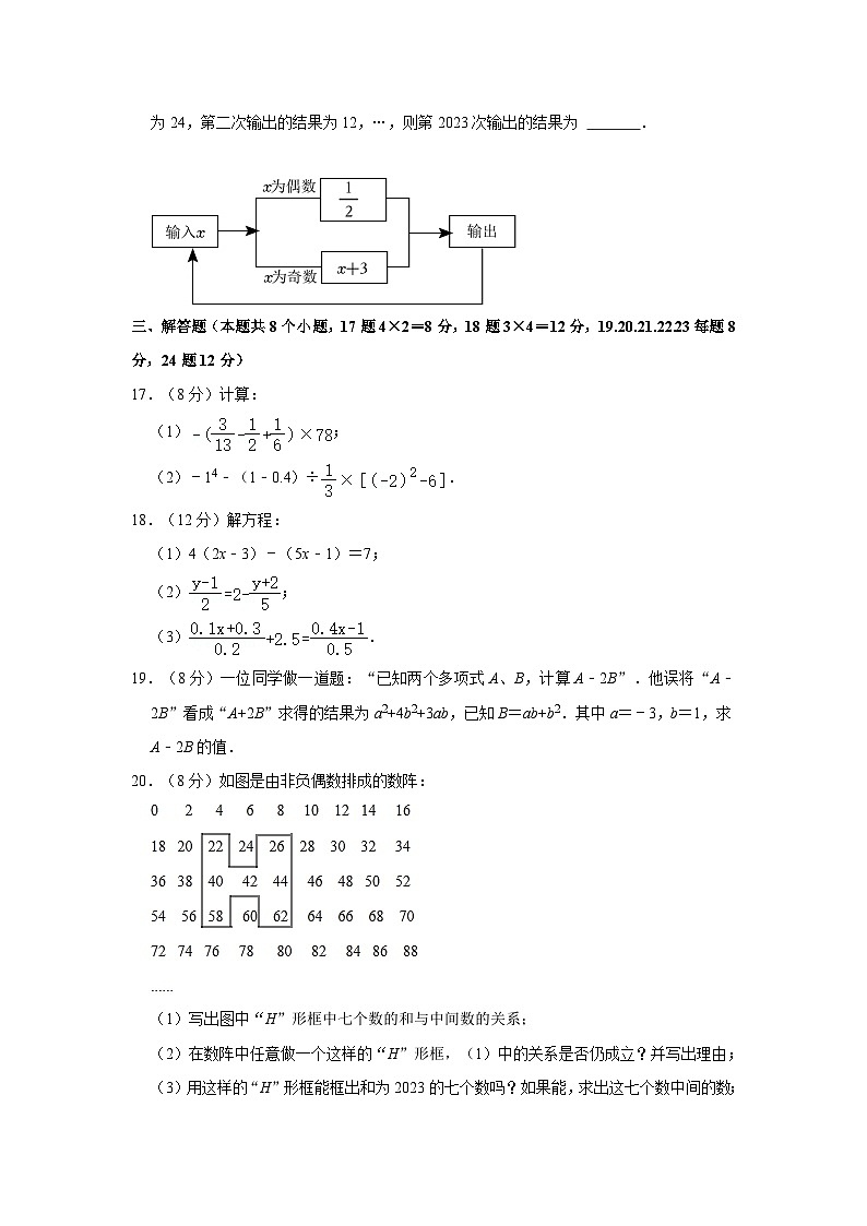 山东省烟台市蓬莱区2022-2023学年六年级上学期期末数学试题(五四学制)+03