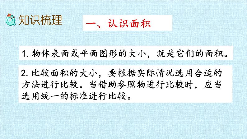 六 长方形和正方形的面积 复习课件03