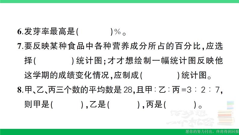 六年级数学上册期末复习卷作业课件新人教版第5页