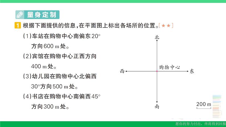 六年级数学上册期末复习第4天位置与方向作业课件新人教版第2页