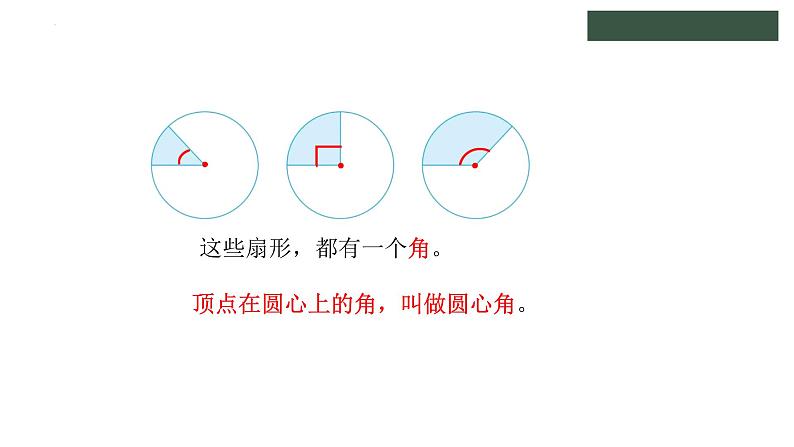冀教版六年级上册数学1.3认识扇形;综合练习(课件)第8页