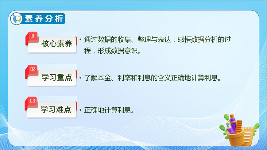 【核心素養(yǎng)】人教版數(shù)學(xué)六年級(jí)下冊(cè)-2.4 利率（教學(xué)課件）第5頁(yè)