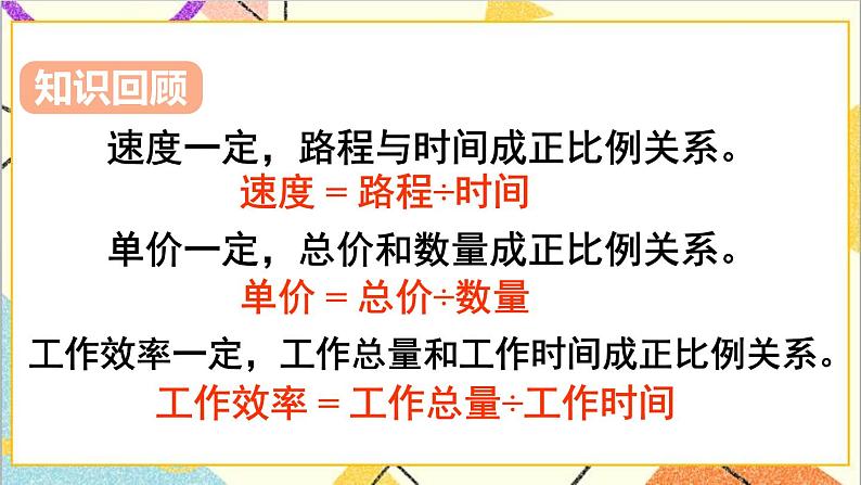 第四单元 3.比例的应用 第五课时 用比例解决问题(1)课件第2页