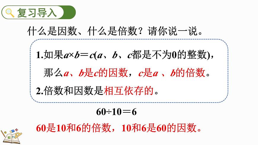 人教版五年級下冊數(shù)學4.4.1 最大公因數(shù)及其求法（課件）第2頁