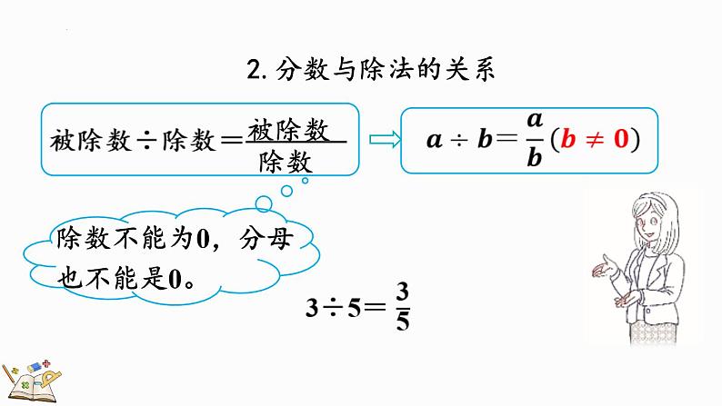 人教版五年级下册数学4.7 分数的意义和性质整理和复习(课件)04