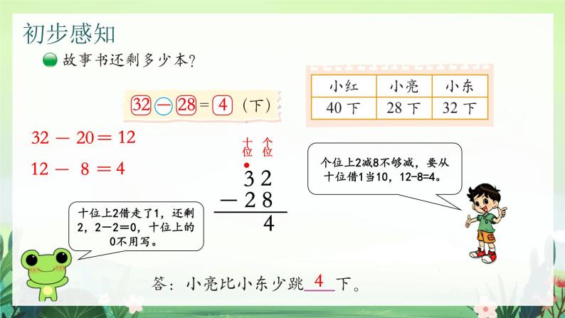 北师大版小学数学1下 六.加与减（三）跳绳.第四课时 课件06