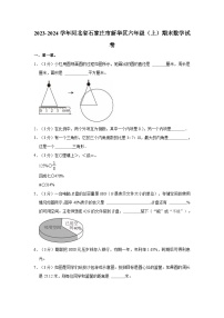 河北省石家庄市新华区2023-2024学年六年级上学期期末数学试卷